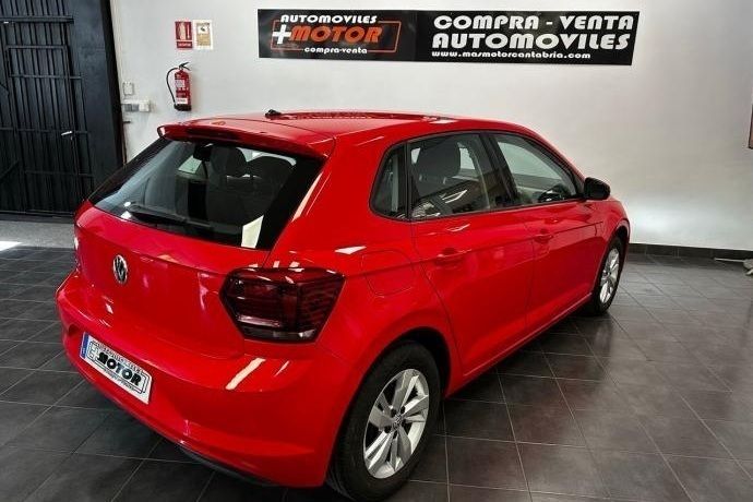 Usado VW Polo Advance 95 CV (69 kW) 2019 Rojo Utilitario