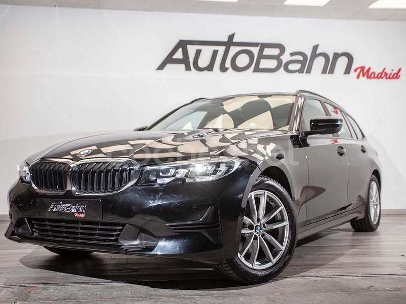 Negro Usado 2020 BMW 320e Familiar | 23.450 € (Super precio) - Imagen 1/4