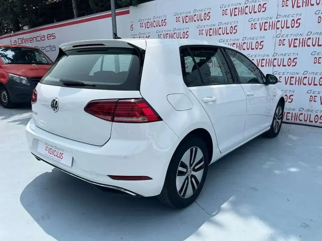 Usado VW e-Golf 100 kW (136 CV) 2019 Blanco Utilitario