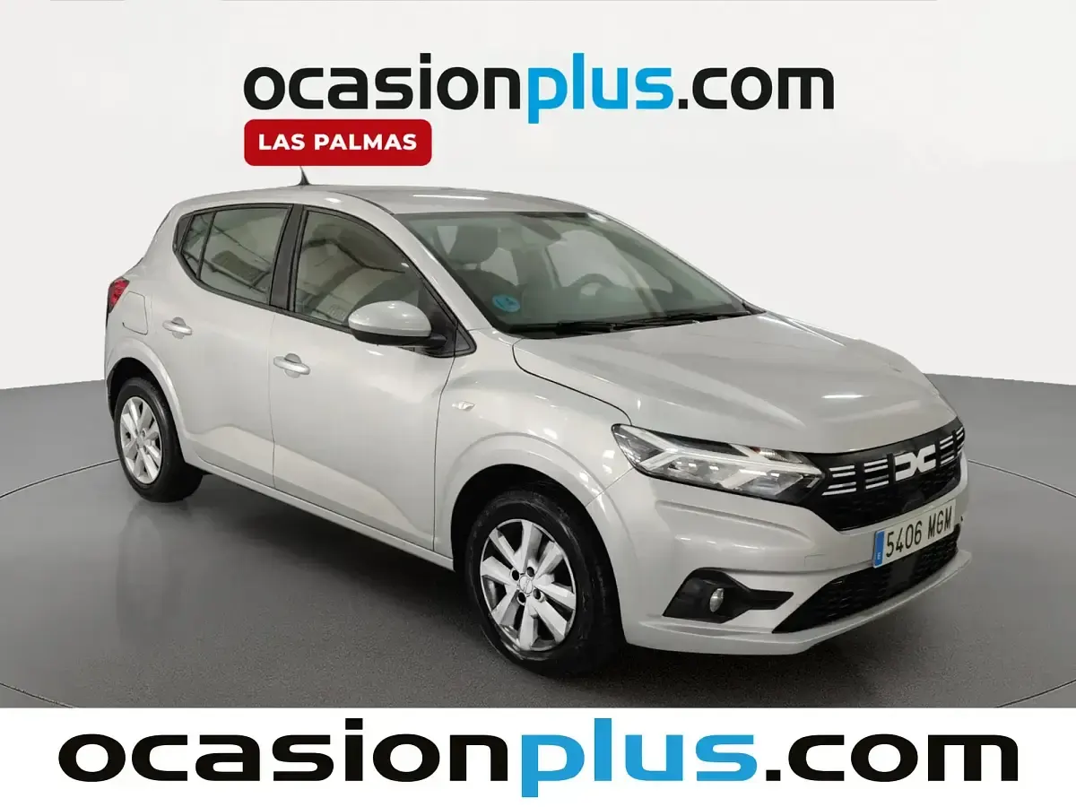 Usado Dacia Sandero Expression 91 HP (66 kW) 2023 Cinzento