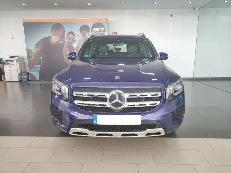 Usado Mercedes GLB200 150 CV (110 kW) 2022 Azul SUV