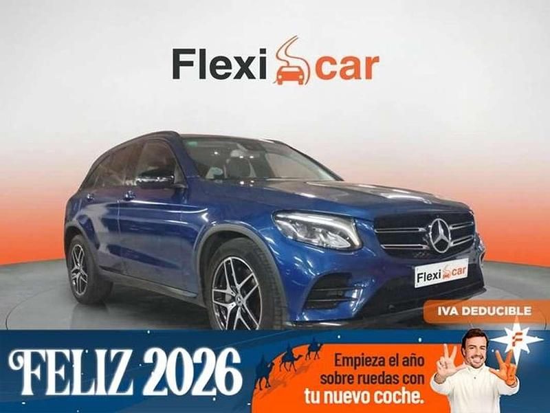 Azul Usado 2019 Mercedes GLC220 SUV | 26.790 € (Buen precio) - Imagen 1/4