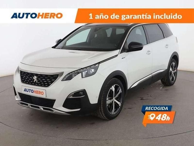 Blanco Usado 2017 Peugeot 5008 GT-line SUV | 16.199 € (Buen precio) - Imagen 1/3