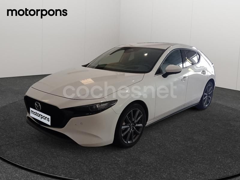 Blanco Usado 2023 Mazda 3 Exclusive-Line Berlina | 28.800 € (Caro) - Imagen 1/4