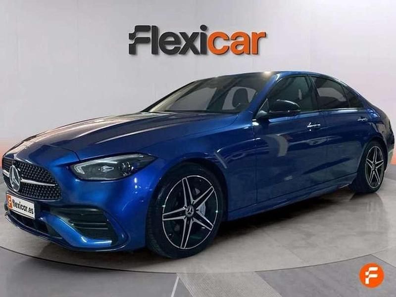 Usado Mercedes C200 204 CV (150 kW) 2022 Azul Berlina