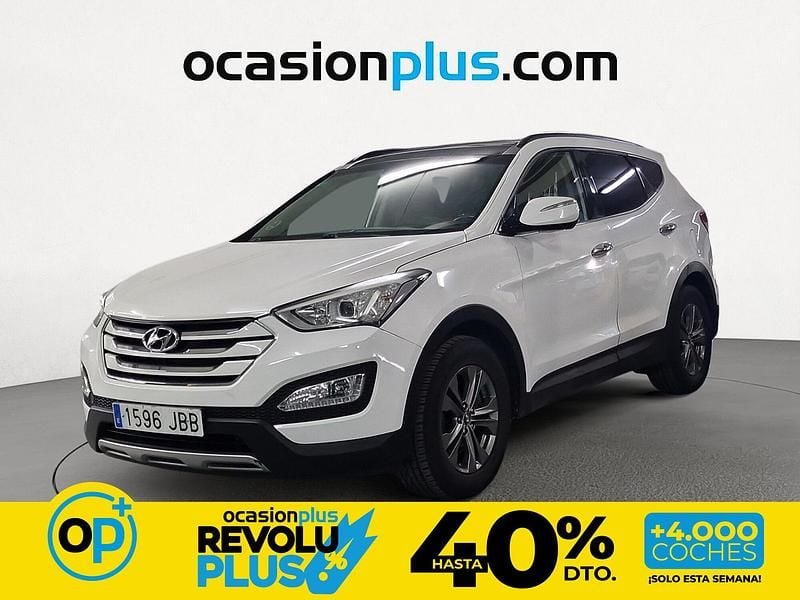 Usado Hyundai Santa Fe 150 CV (110 kW) 2014 Blanco SUV