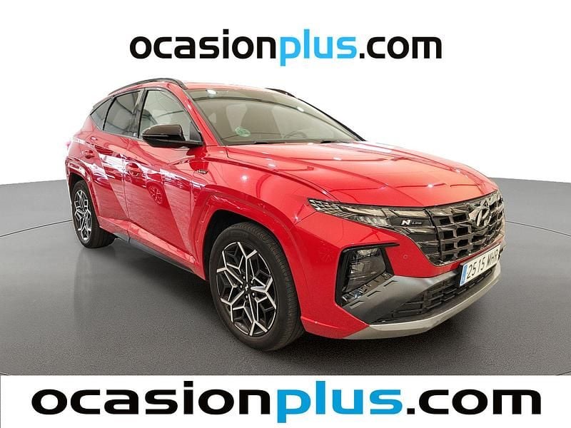 Usado Hyundai Tucson N Line 150 CV (110 kW) 2023 Rojo SUV