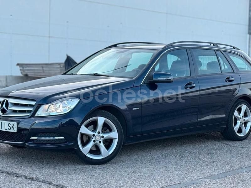 Azul Usado 2012 Mercedes C180 Familiar | 7500 € (Buen precio) - Imagen 1/4