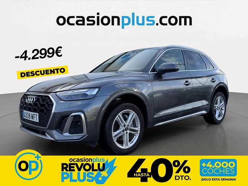Usado Audi Q5 S-Line 204 CV (150 kW) 2023 Gris SUV