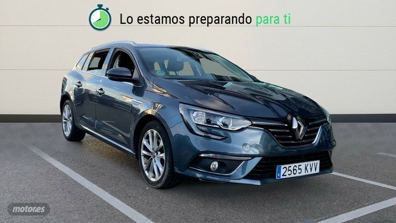 Gris Usado 2019 Renault Mégane GrandTour Zen Familiar | 17.000 € (Caro) - Imagen 1/4