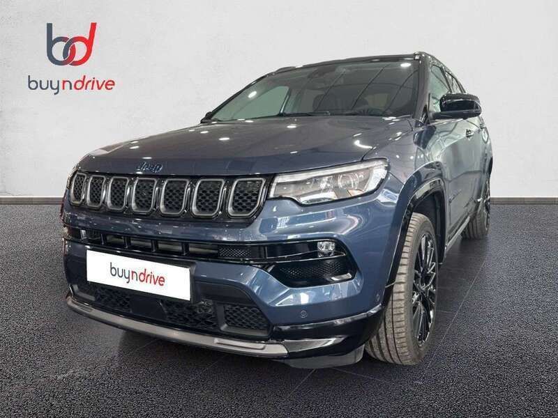 Gris Usado 2023 Jeep Compass Trailhawk SUV | 30.900 € (Un poco caro) - Imagen 1/4