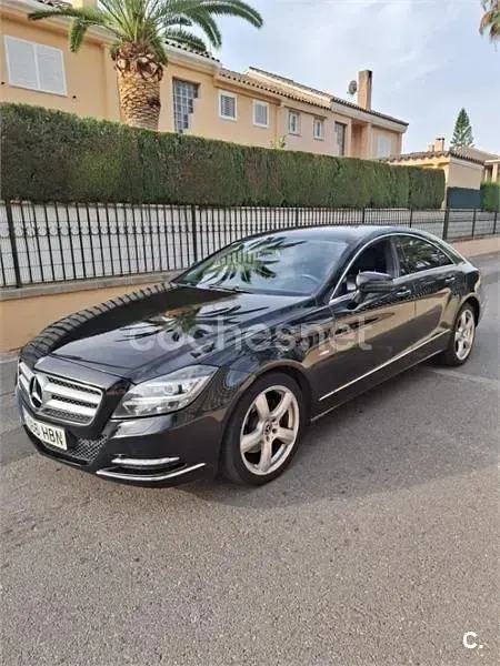 Usado Mercedes CLS350 265 CV (194 kW) 2011 Negro Coupe