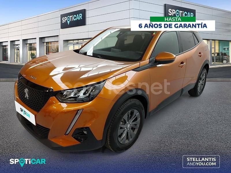Naranja Usado 2021 Peugeot 2008 Active SUV | 15.850 € (Precio justo) - Imagen 1/4