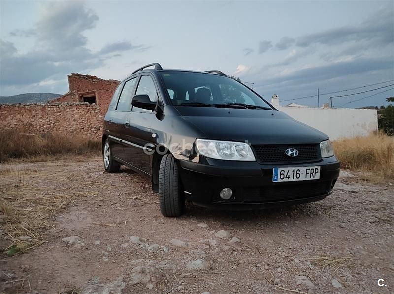 Negro Usado 2007 Hyundai Matrix GLS Monovolumen | 3900 € (Precio justo) - Imagen 1/4