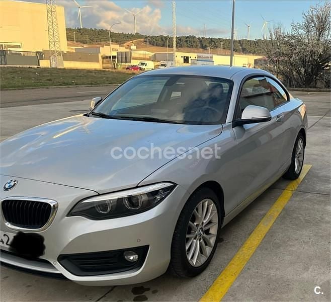 Usado BMW 218 Comfort Edition 150 CV (110 kW) 2018 Gris / plata Coupe