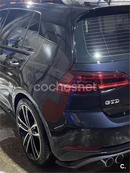 Usado VW Golf VII GTD 184 CV (135 kW) 2018 Negro Berlina