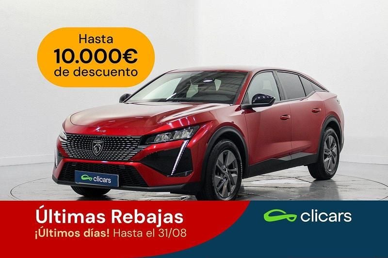 Rojo Usado 2024 Peugeot 408 Allure Berlina | 21.490 € (Buen precio) - Imagen 1/4