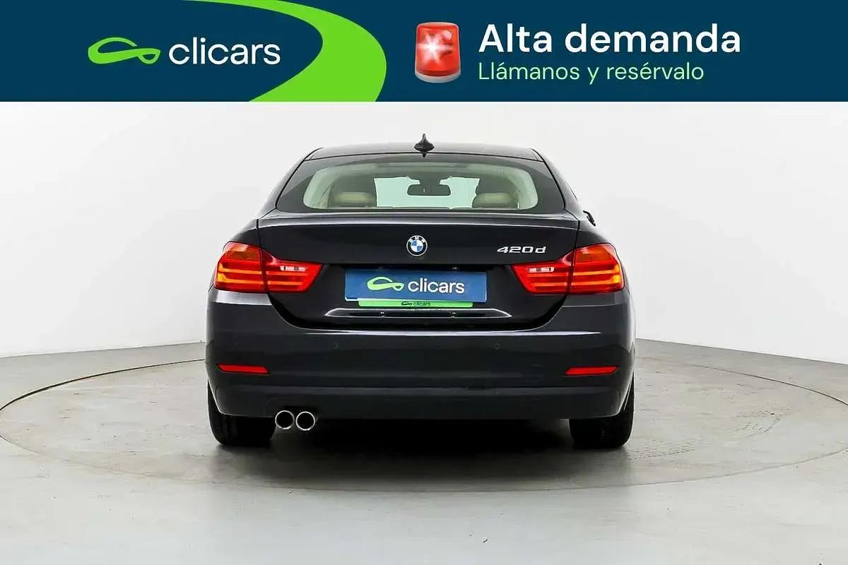 Usado BMW 420 Gran Coupé 190 CV (139 kW) 2015 Negro Coupe