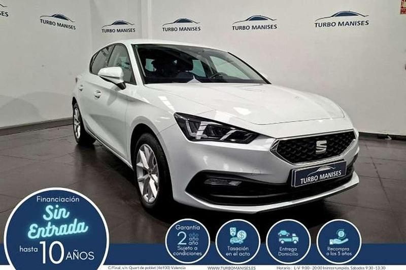 Usado Seat Leon Style 116 CV (85 kW) 2021 Blanco Utilitario