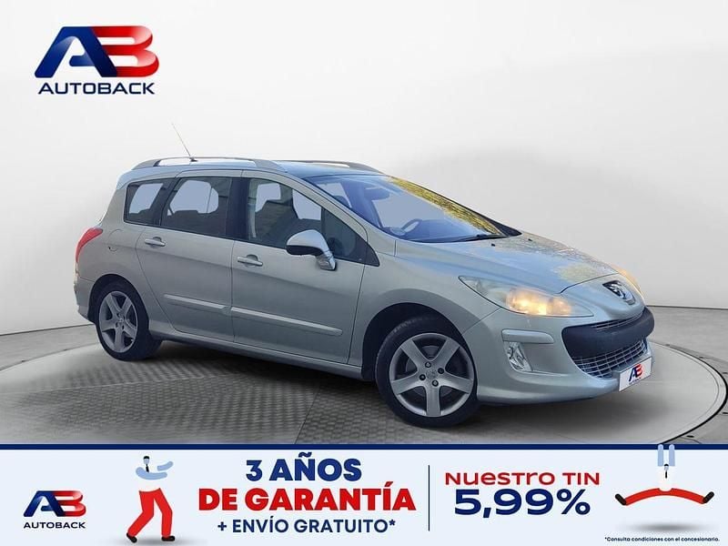 Gris Usado 2008 Peugeot 308 Sport Familiar | 2650 € (Super precio) - Imagen 1/2