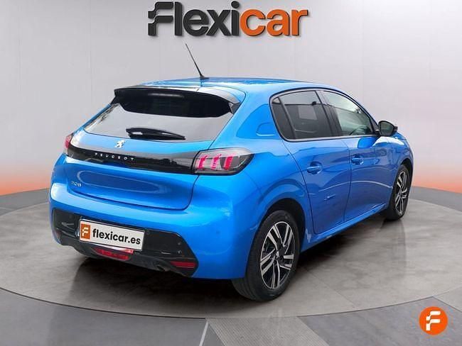 Usado Peugeot 208 Allure 100 CV (73 kW) 2023 Azul Utilitario