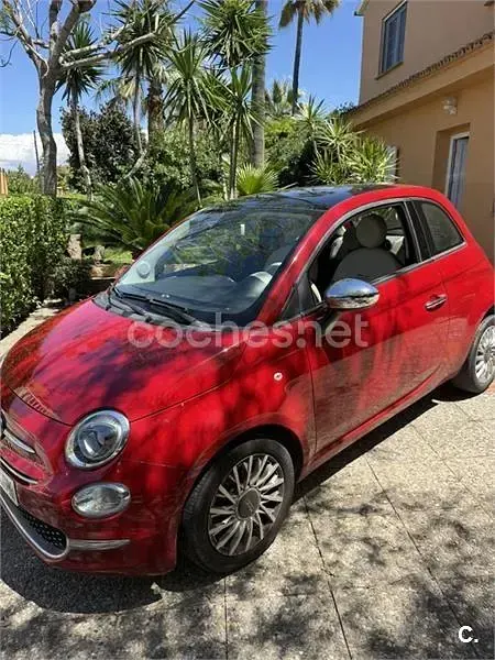 Occasion Fiat 500 Lounge 69 PK (50 kW) 2020 Rood Sedan