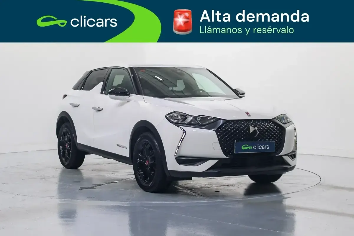 Usado DS Automobiles DS3 Crossback Performance 100 CV (73 kW) 2021 Blanco SUV