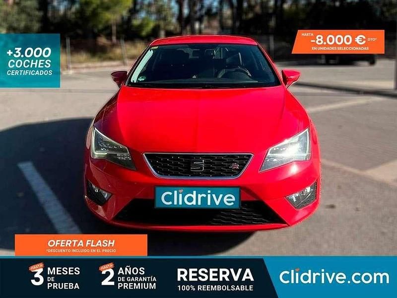 Rojo Usado 2014 Seat Leon ST FR Familiar | 7290 € (Buen precio) - Imagen 1/3