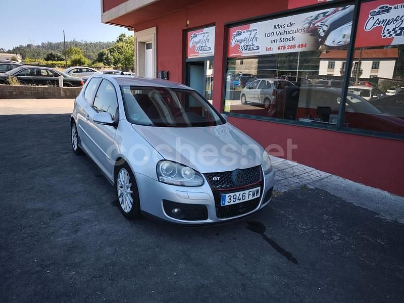 Gris / plata Usado 2007 VW Golf V GT Berlina | 6499 € (Precio justo) - Imagen 1/4