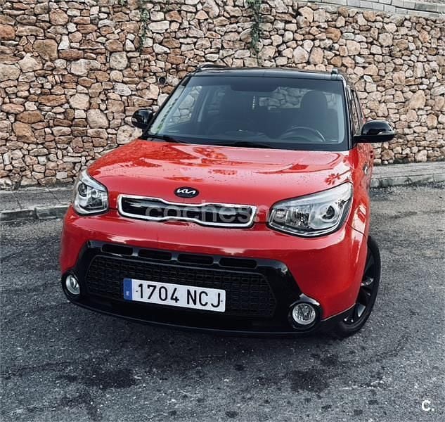 Rojo Usado 2014 Kia Soul SUV | 9700 € (Precio justo) - Imagen 1/4