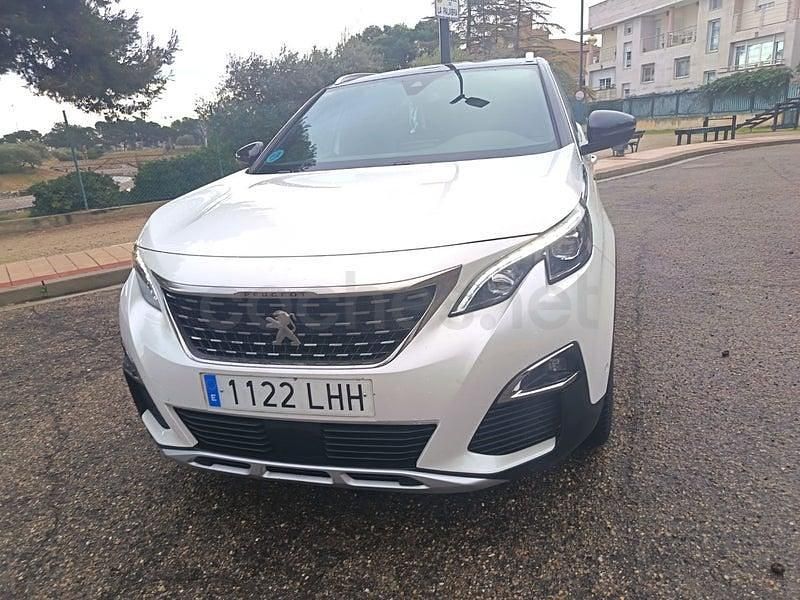Blanco Usado 2020 Peugeot 5008 GT-line SUV | 17.800 € (Precio justo) - Imagen 1/4