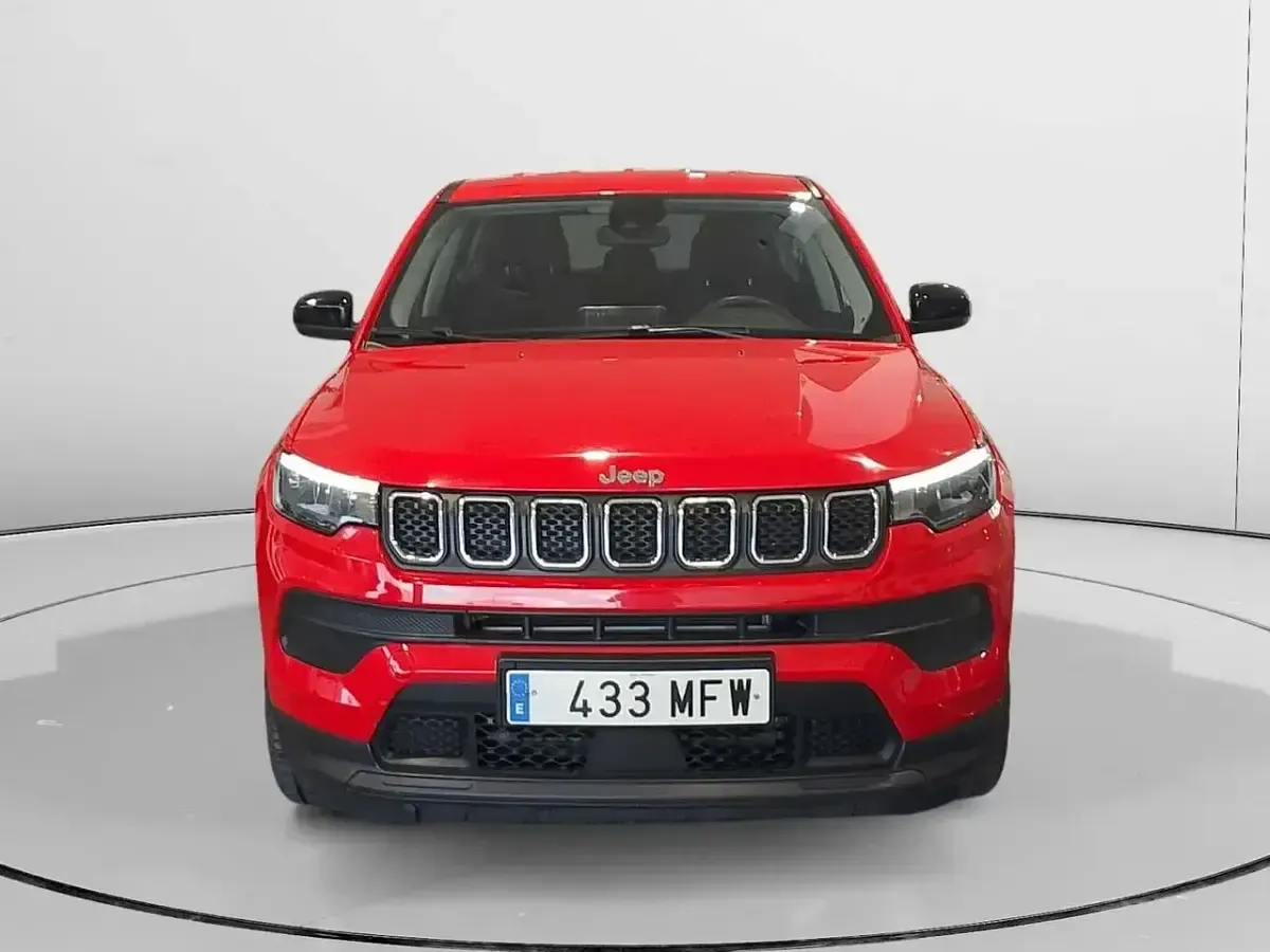 Usado Jeep Compass Night Eagle 130 CV (95 kW) 2023 Rojo SUV