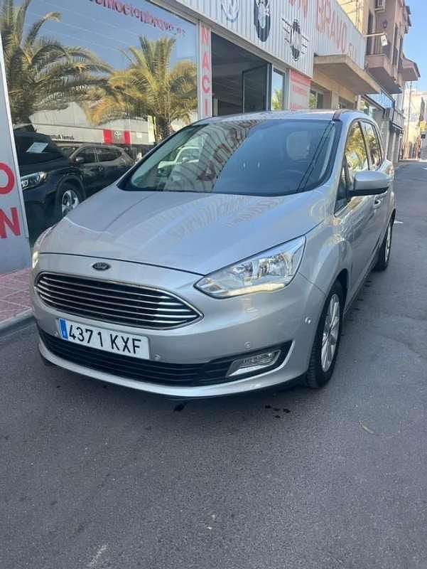 Plateado Usado 2019 Ford Grand C-Max Titanium Monovolumen | 14.600 € (Precio justo) - Imagen 1/1