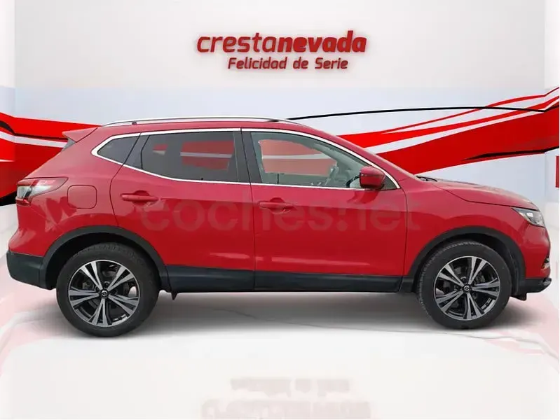 Begagnad Nissan Qashqai Acenta 140 HK (102 kW) 2019 Röd SUV