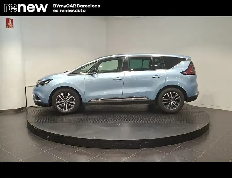 Usado Renault Espace Zen 160 CV (117 kW) 2018 Azul Monovolumen