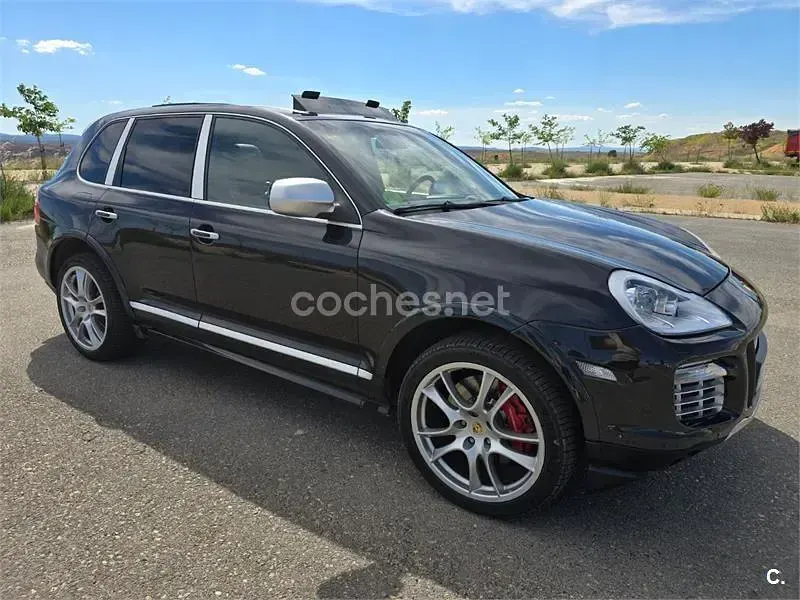 Usado Porsche Cayenne Turbo 500 CV (367 kW) 2008 Negro SUV