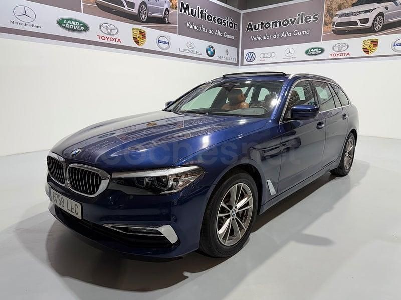 Usado BMW 530 265 CV (194 kW) 2018 Azul Familiar