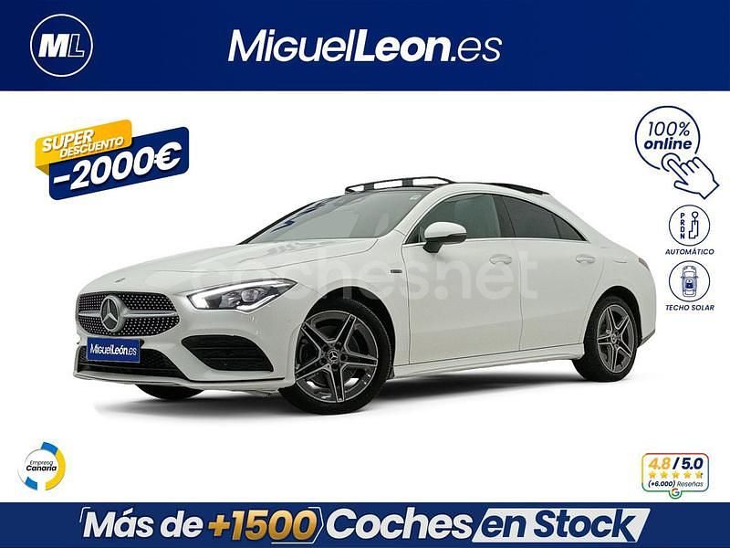 Blanco Usado 2021 Mercedes CLA250e Berlina | 27.985 € (Precio justo) - Imagen 1/3