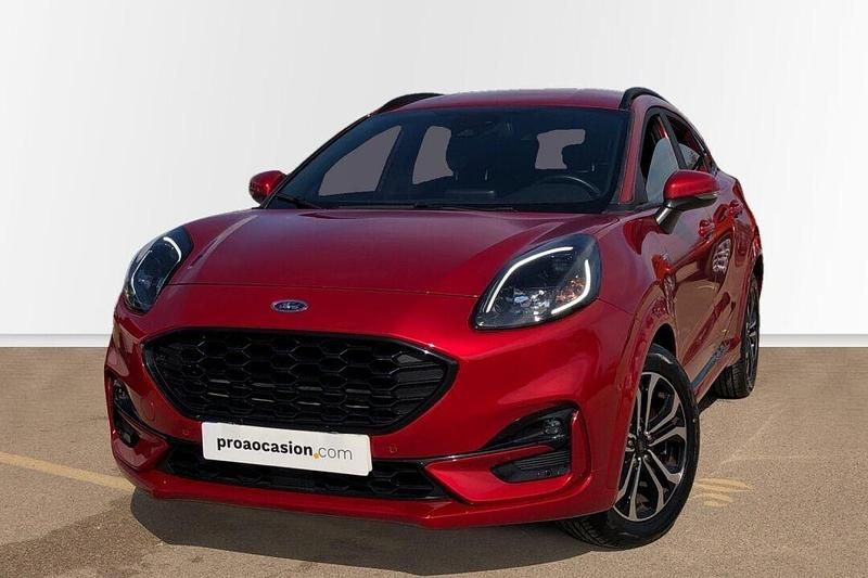 Rojo Usado 2022 Ford Puma Titanium SUV | 19.690 € (Un poco caro) - Imagen 1/4