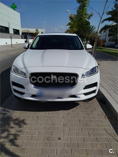 Blanco Usado 2019 Jaguar F-Pace Prestige SUV | 16.600 € (Super precio) - Imagen 1/4