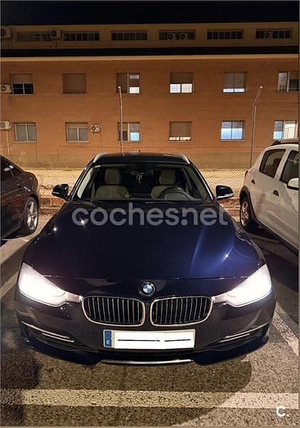 Usado BMW 320 Efficient Dynamics 163 CV (119 kW) 2015 Azul Familiar