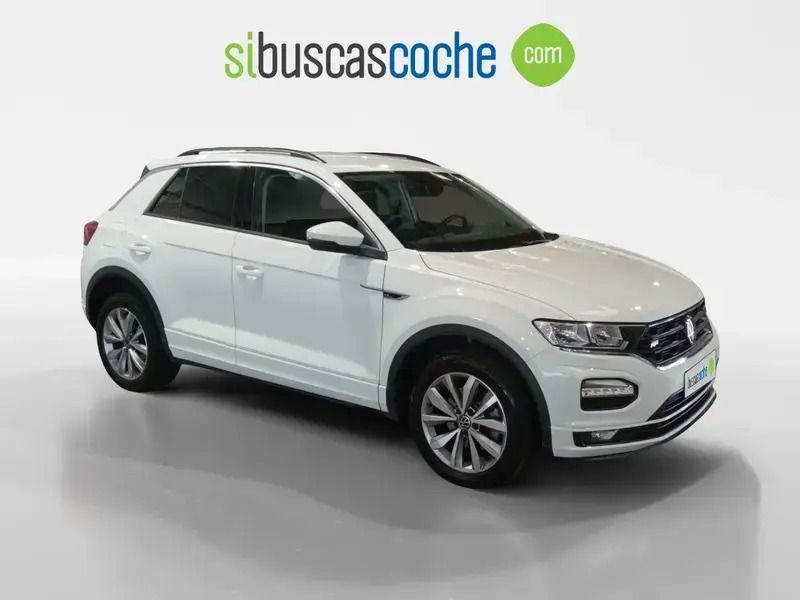Blanco Usado 2022 VW T-Roc Advance SUV | 23.990 € (Precio justo) - Imagen 1/4