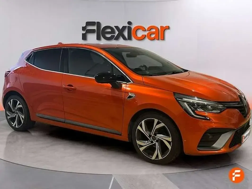 Usado Renault Clio V RS Line 101 CV (74 kW) 2020 Naranja Utilitario