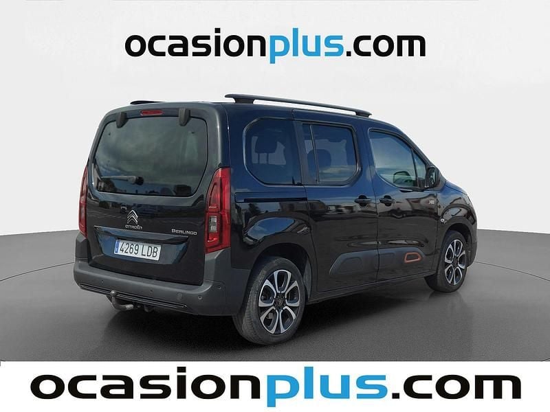 Usado Citroën Berlingo Shine 131 CV (96 kW) 2019 Negro Monovolumen