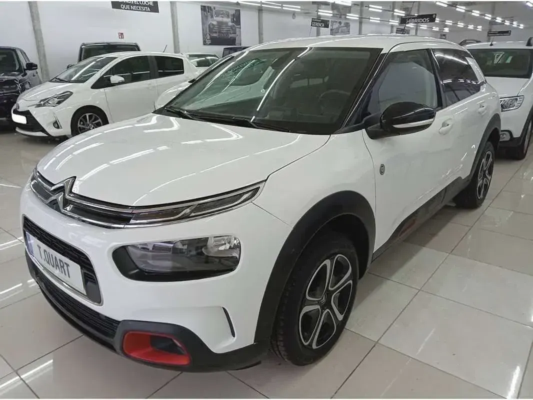 Usado Citroën C4 Cactus 99 CV (72 kW) 2021 Blanco Utilitario