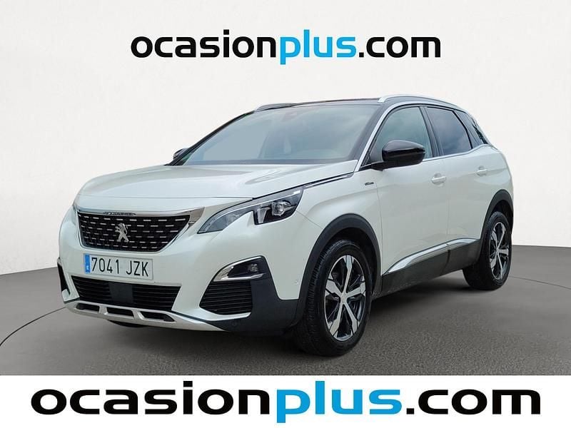 Blanco Usado 2017 Peugeot 3008 GT-line SUV | 16.890 € (Precio justo) - Imagen 1/4