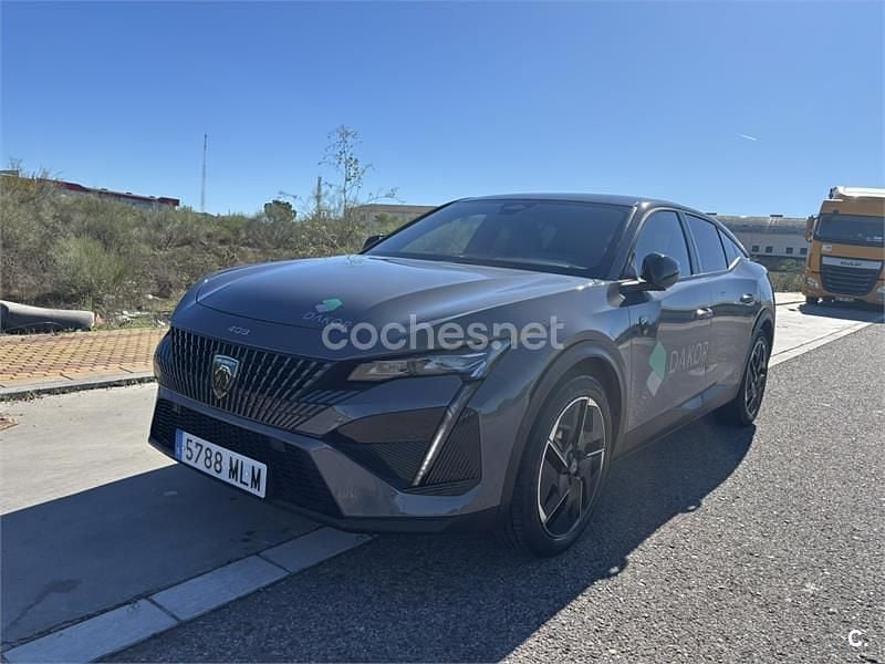 Gris / plata Usado 2023 Peugeot 408 GT GT Berlina | 24.999 € (Precio justo) - Imagen 1/4