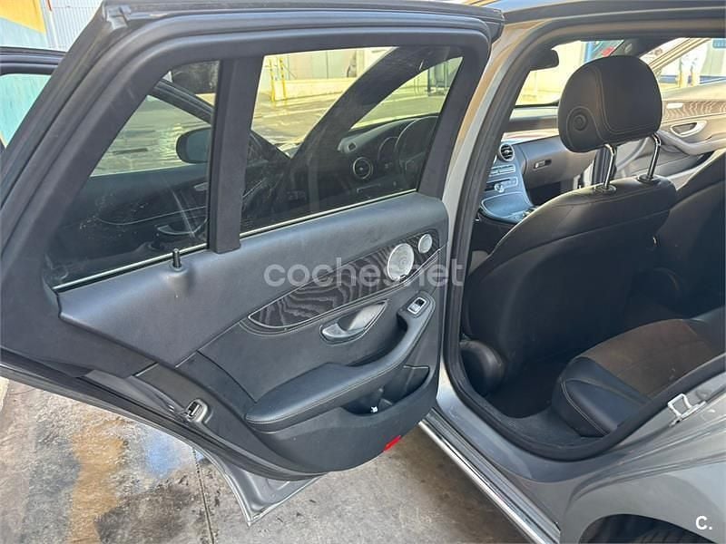 Usado Mercedes C350e 279 CV (205 kW) 2015 Gris / plata Familiar