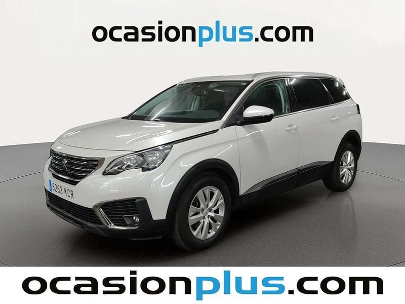 Blanco Usado 2017 Peugeot 5008 Active SUV | 13.450 € (Precio justo) - Imagen 1/4