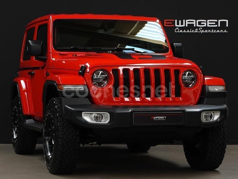 Usado Jeep Wrangler Sahara 270 CV (198 kW) 2019 Rojo SUV